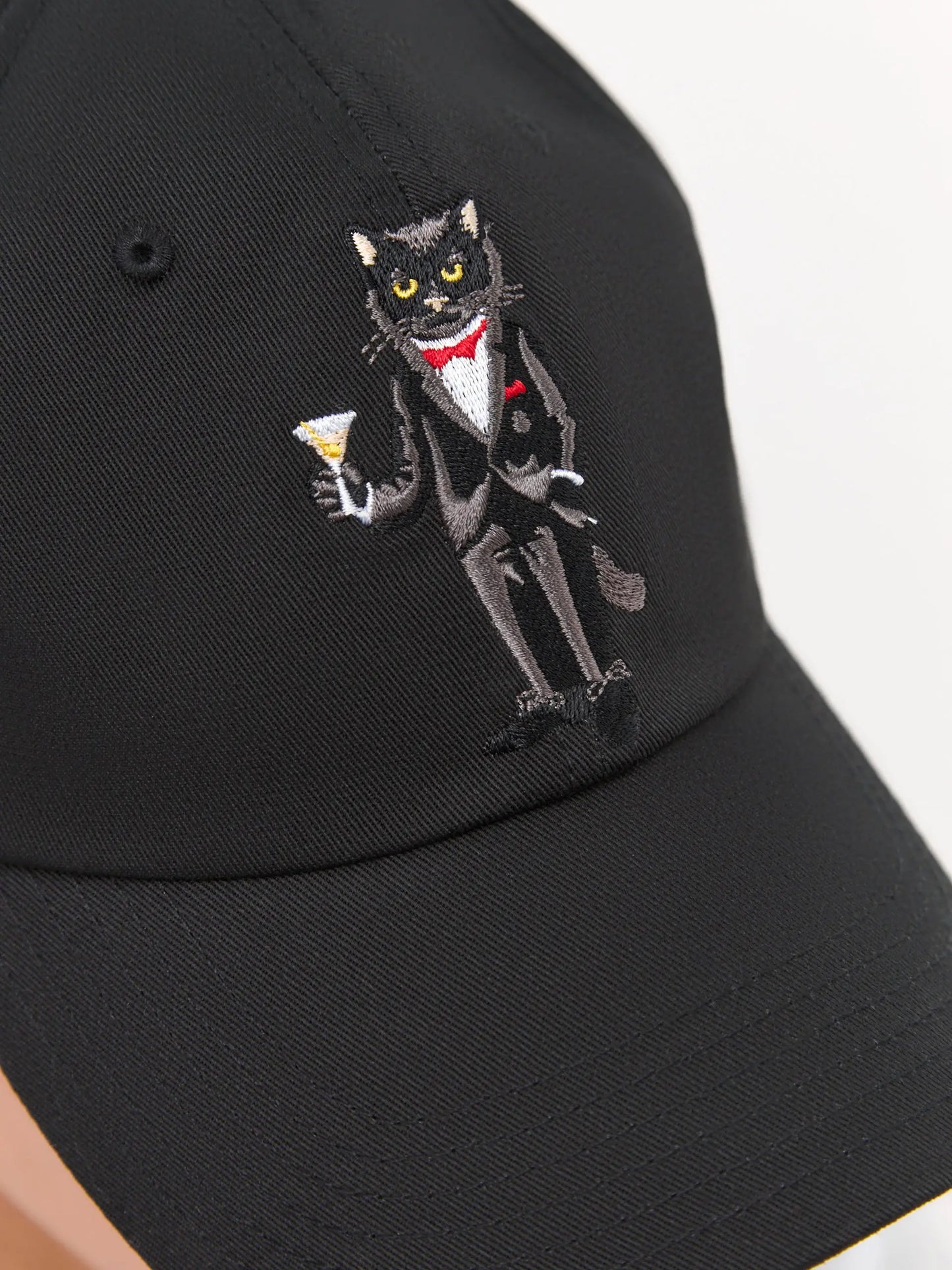 Black cap with dandy cat - Funny Cat | For Cat Lovers | CAT by maniita lacitta