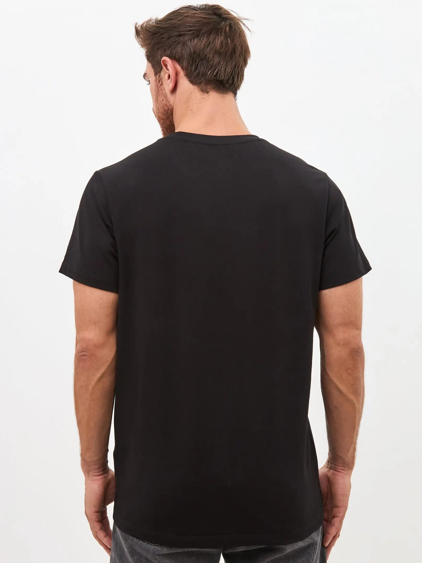 Black Printed T-shirt ROCKER CAT - T-shirt