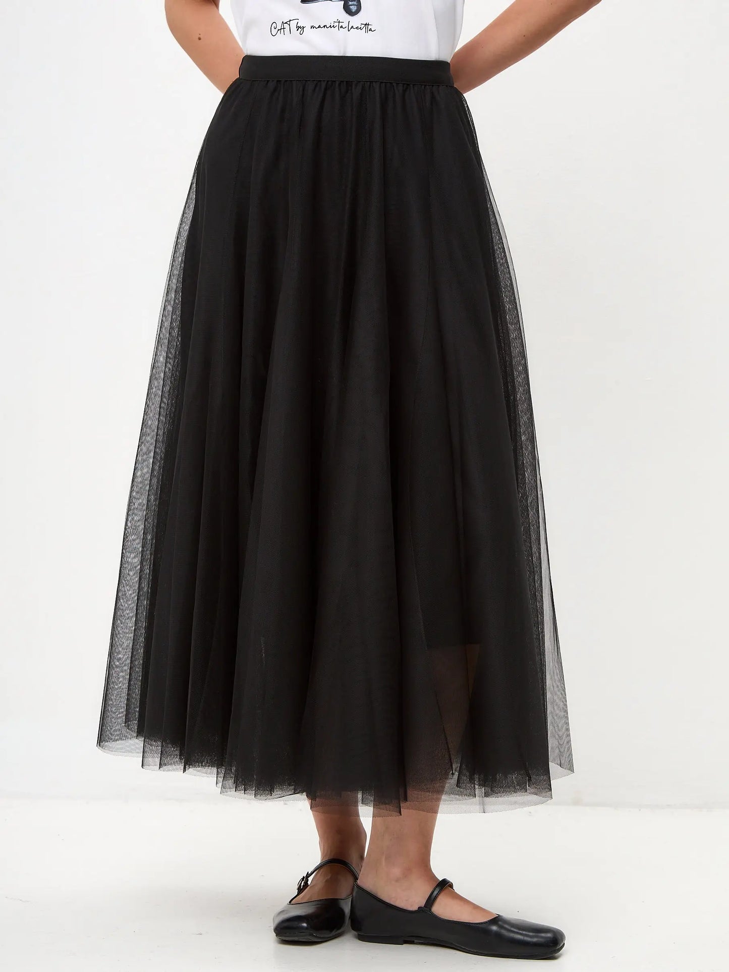 Black tulle skirt rocky - Funny Cat Bottom | For Cat Lovers | CAT by maniita lacitta