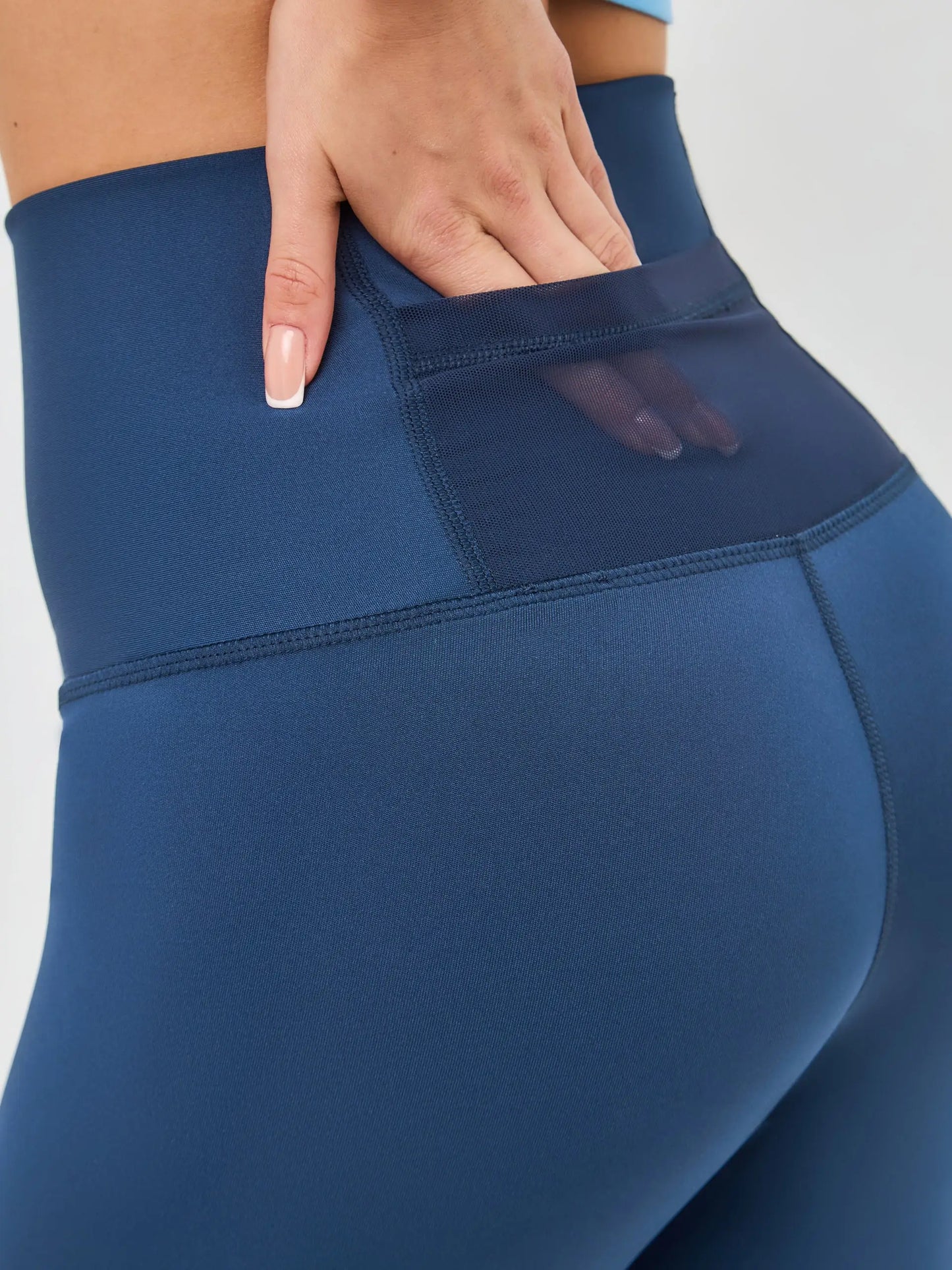 Blue women’s leggins - Funny Cat Bottom | For Cat Lovers | CAT by maniita lacitta