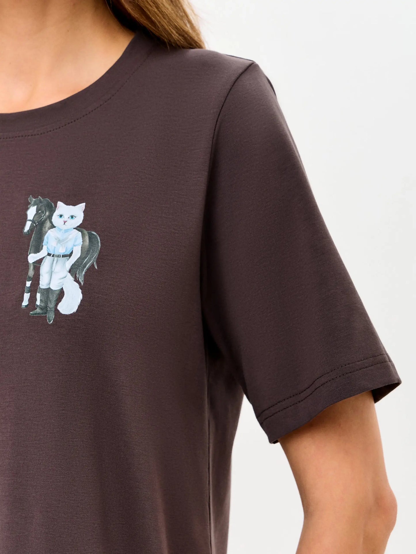 Brown dress rider cat - Funny Cat Dress | For Cat Lovers | CAT by maniita lacitta