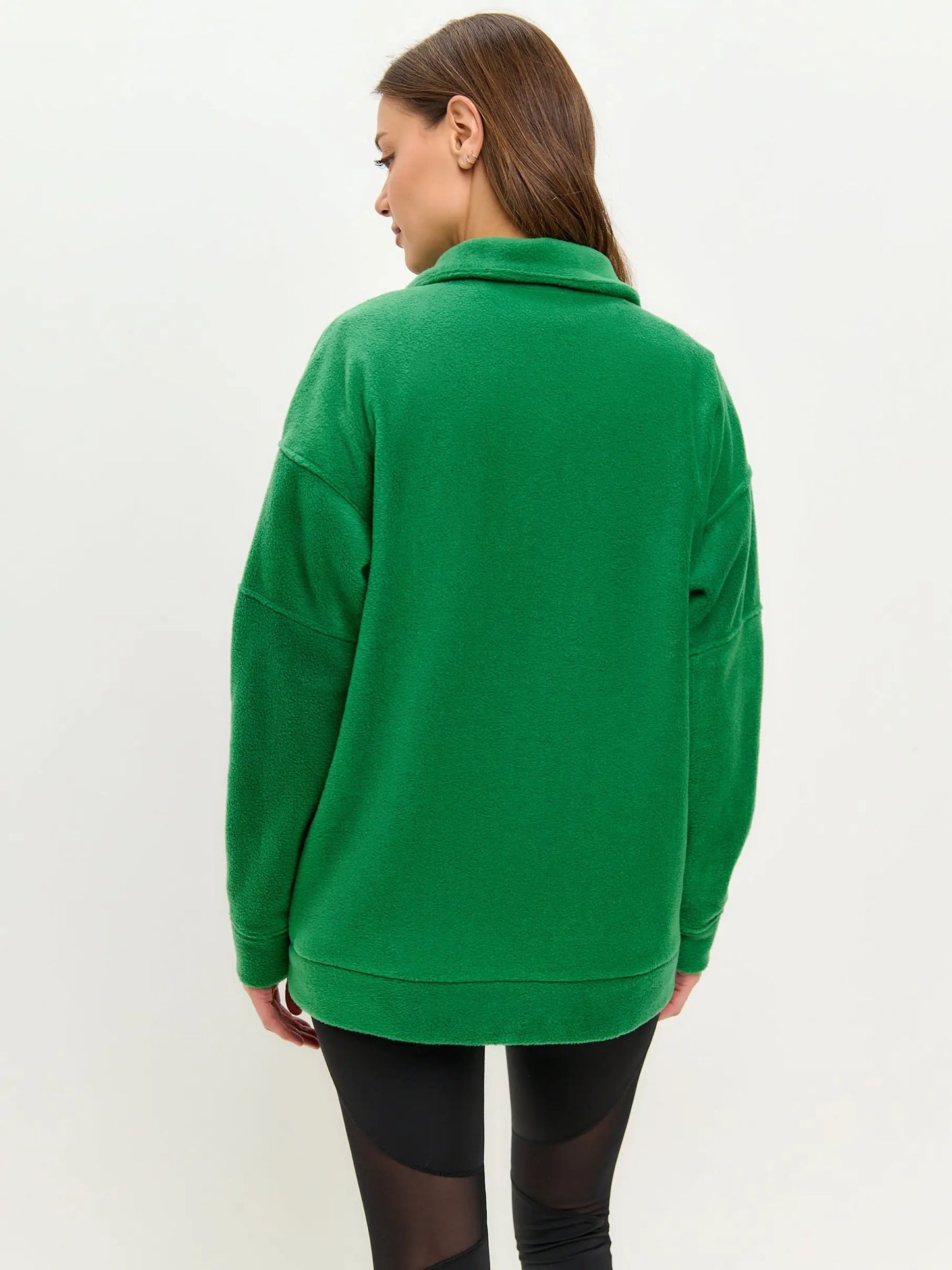 Green Fleece sweatshirt CATFLEES - Fleece (recycled)