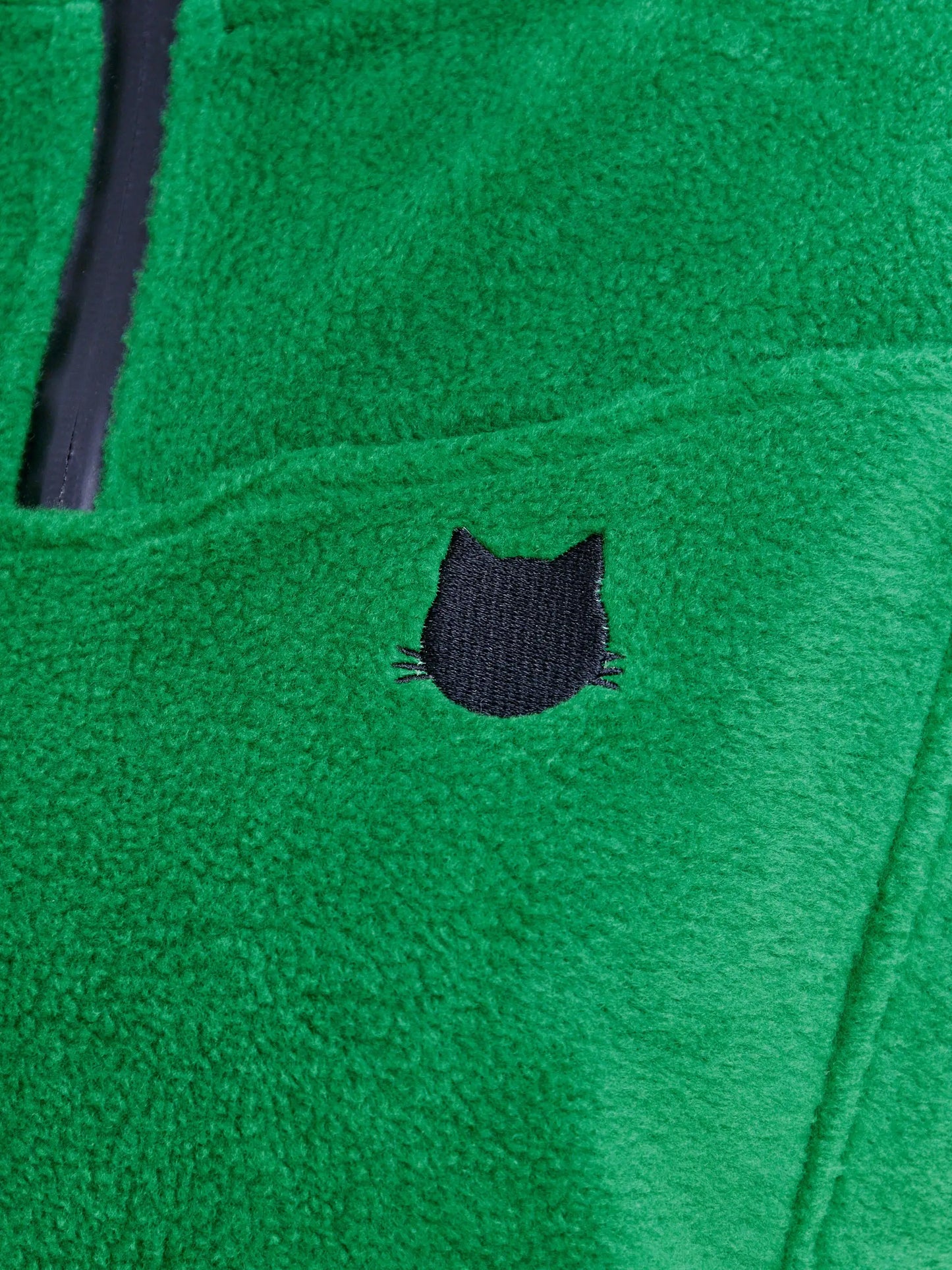 Green Fleece sweatshirt CATFLEES - Fleece (recycled)