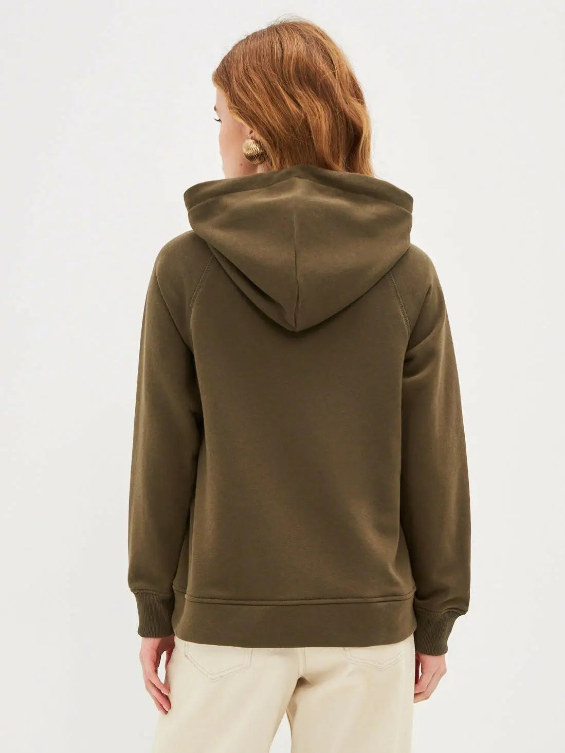 Olive hoodie rider cat - Funny Cat Hoodie & sweatshirt | For Cat Lovers | CAT by maniita