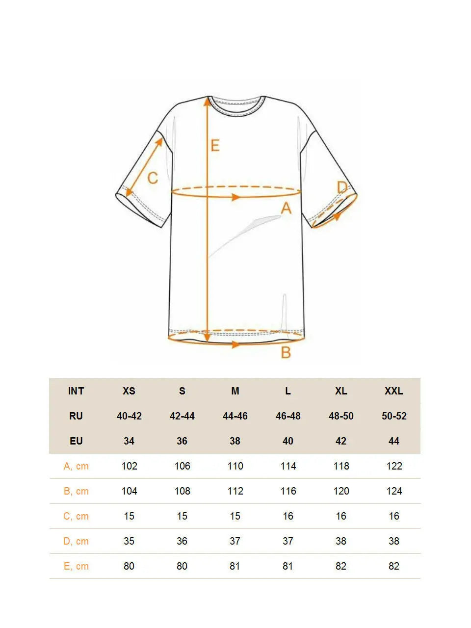 Peach oversized T-shirt SPA CAT - Peach oversized T-shirt SPA CAT print