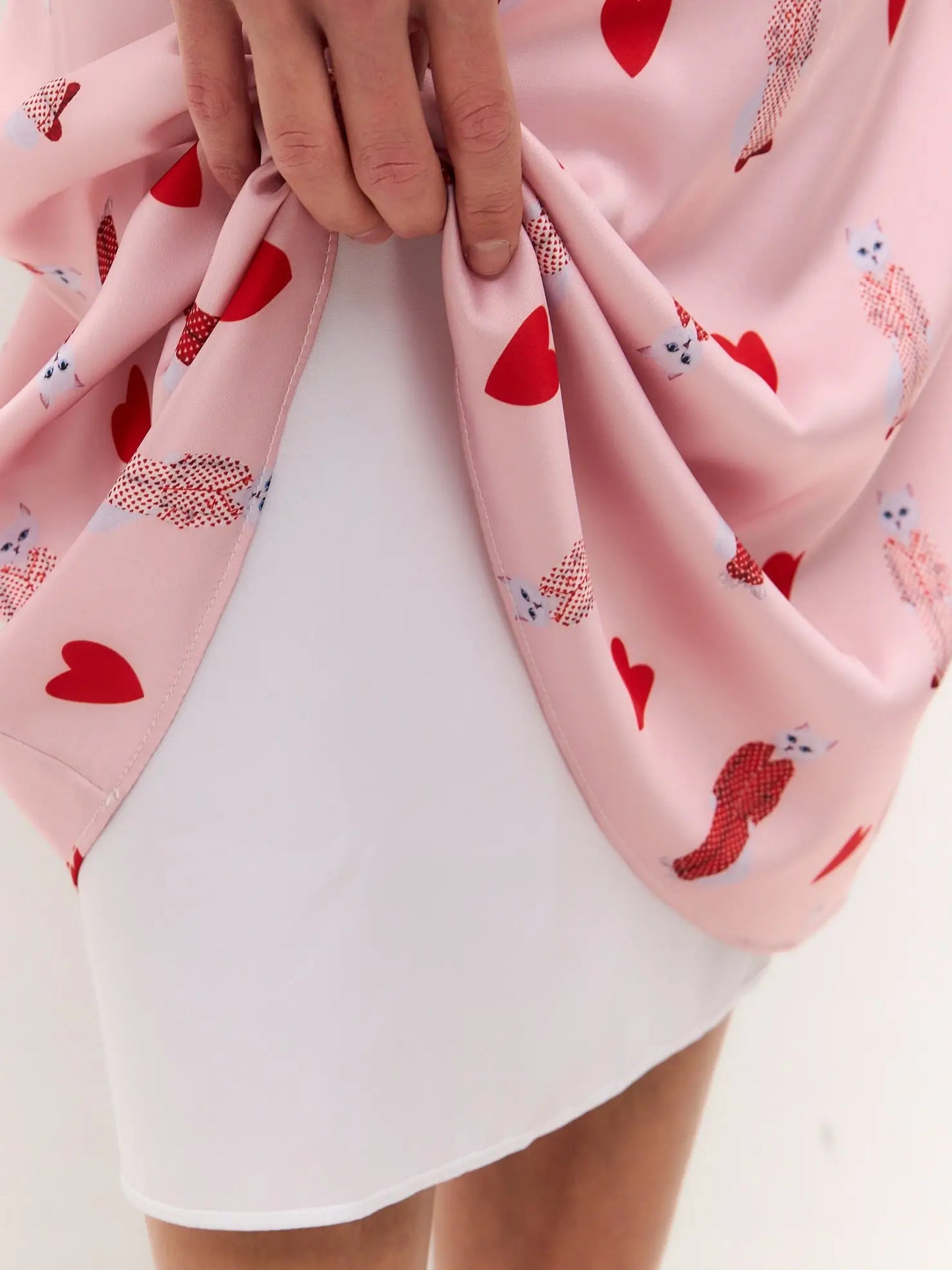 Pink silk loungewear - Loungewear
