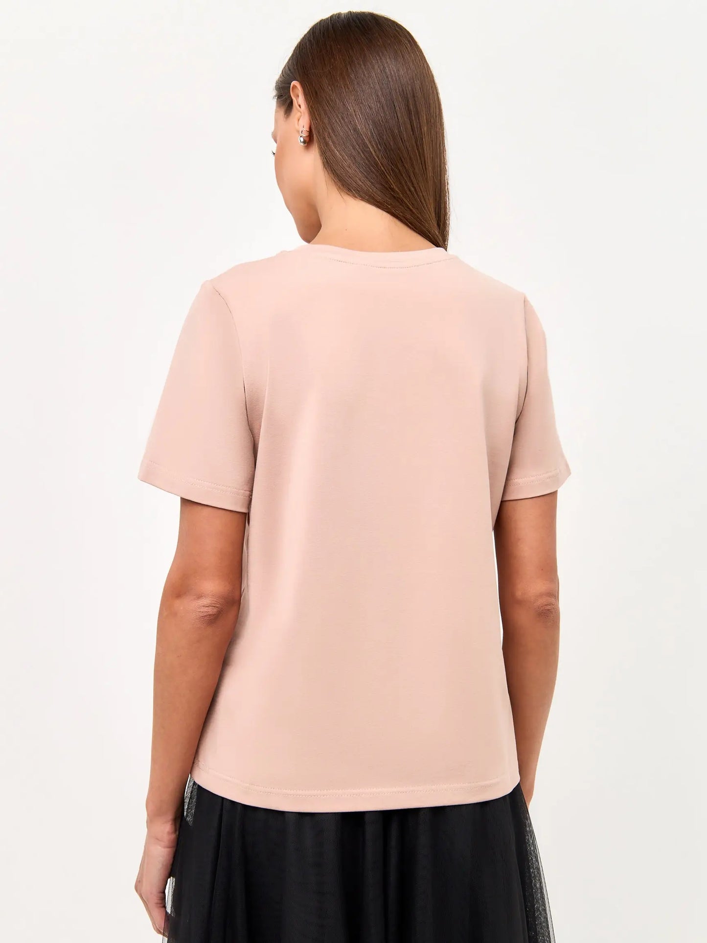 Pink Printed T-shirt BALLET CAT - T-shirt