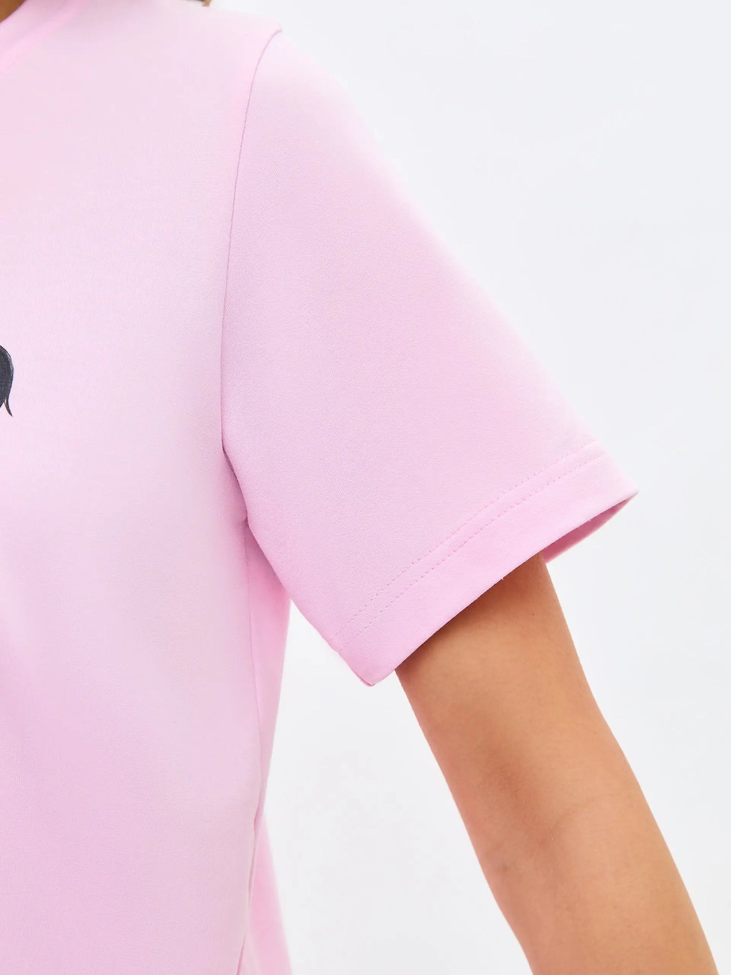 Pink t-shirt white rider cat - Funny Cat T-shirt | For Cat Lovers | CAT by maniita lacitta