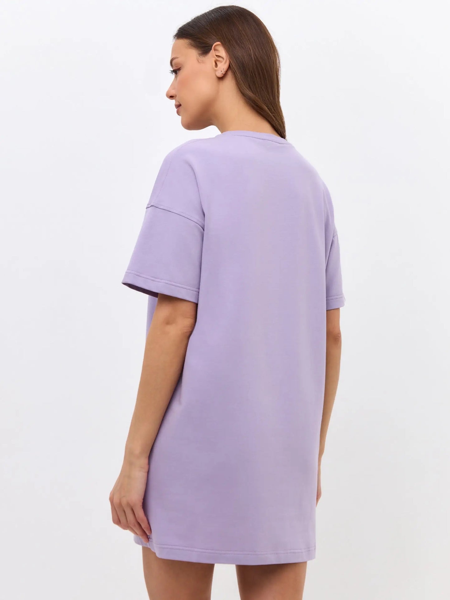 Purple oversized t-shirt pajamas cat - Funny Cat Loungewear | For Cat Lovers | CAT by maniita lacitta