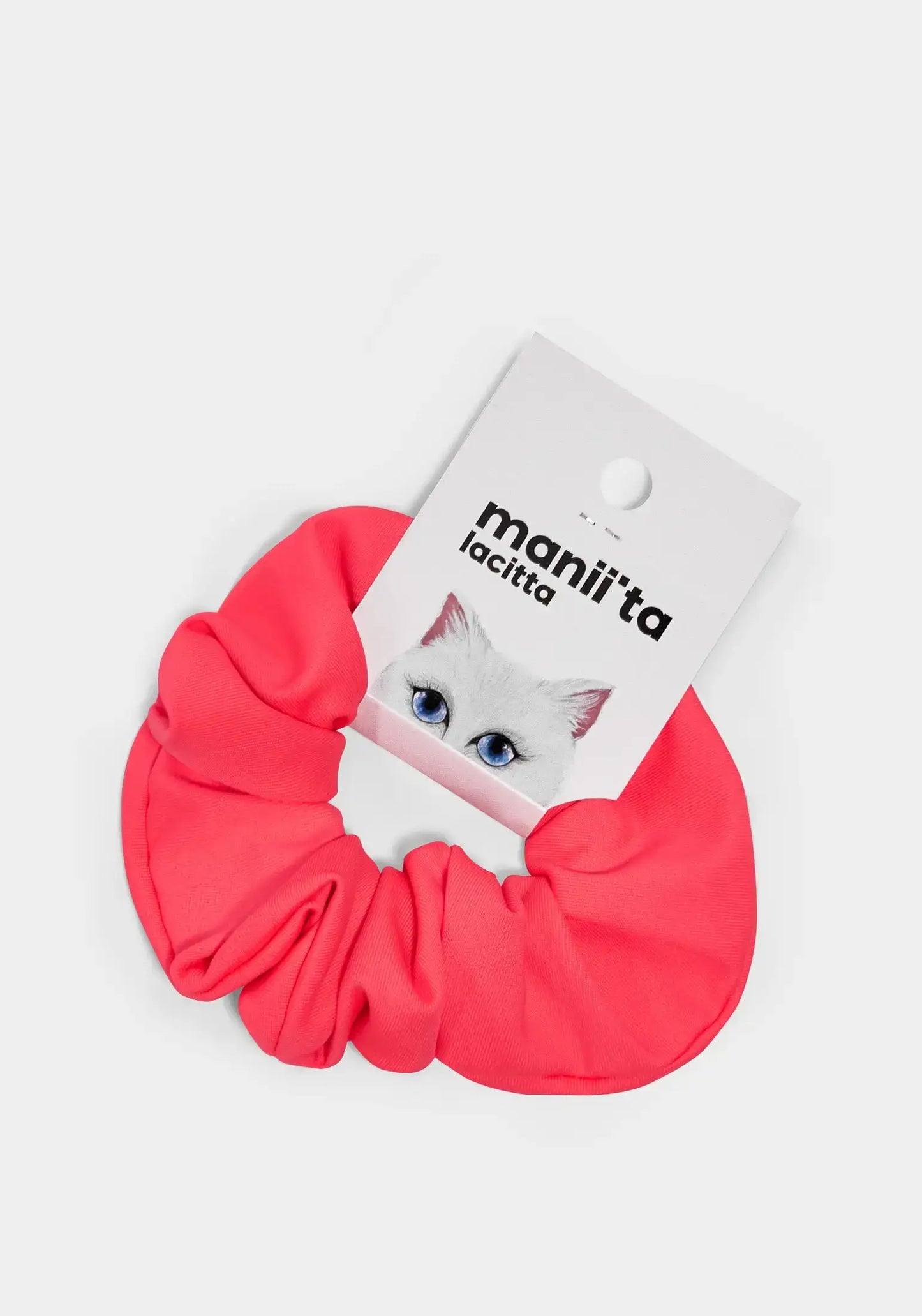 Red sport scrunchy - Funny Cat | For Cat Lovers | CAT by maniita lacitta