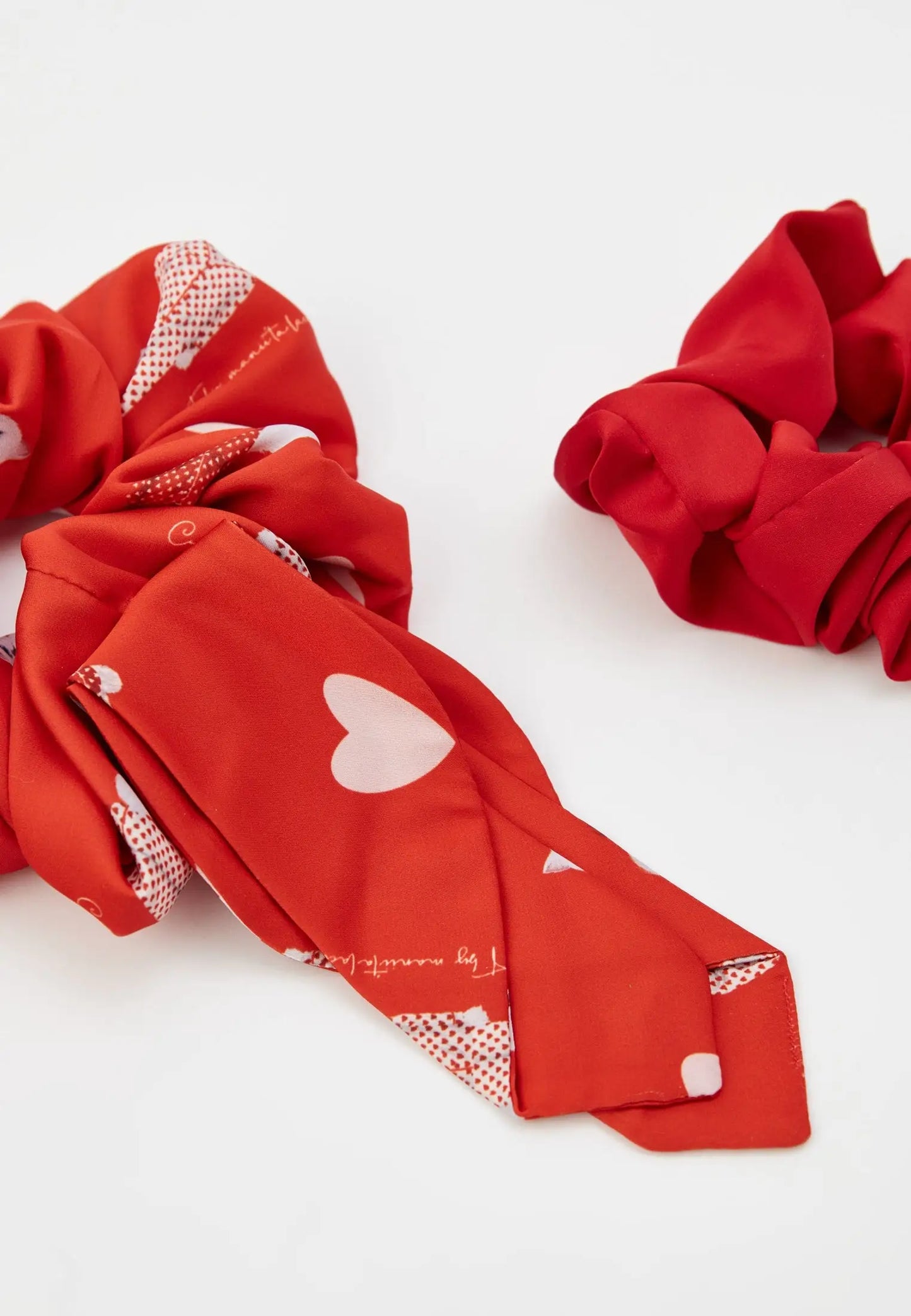 Set of 2 silk scrunchies - Funny Cat | For Cat Lovers | CAT by maniita lacitta