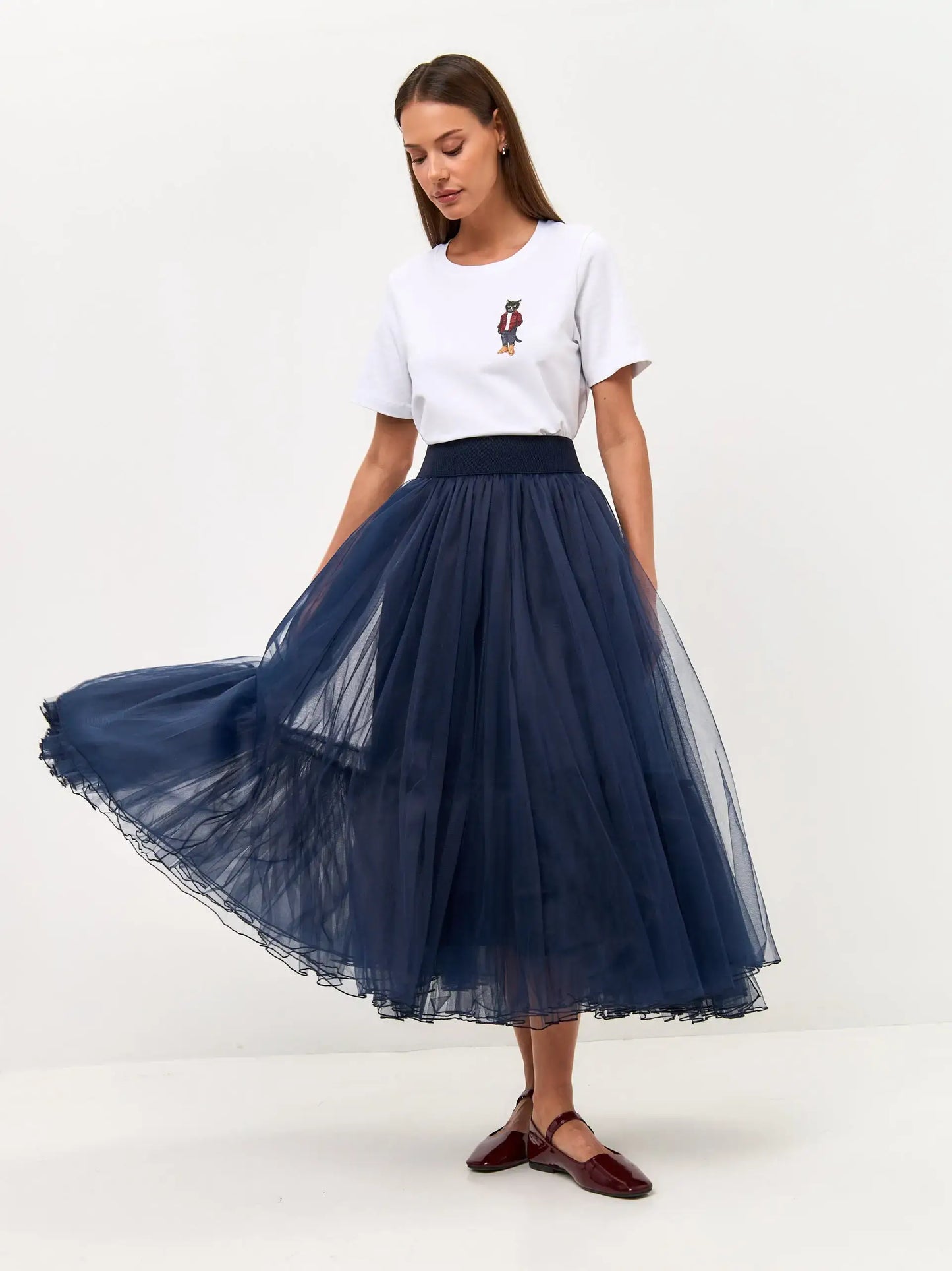 Blue Tulle skirt Princess - Bottom