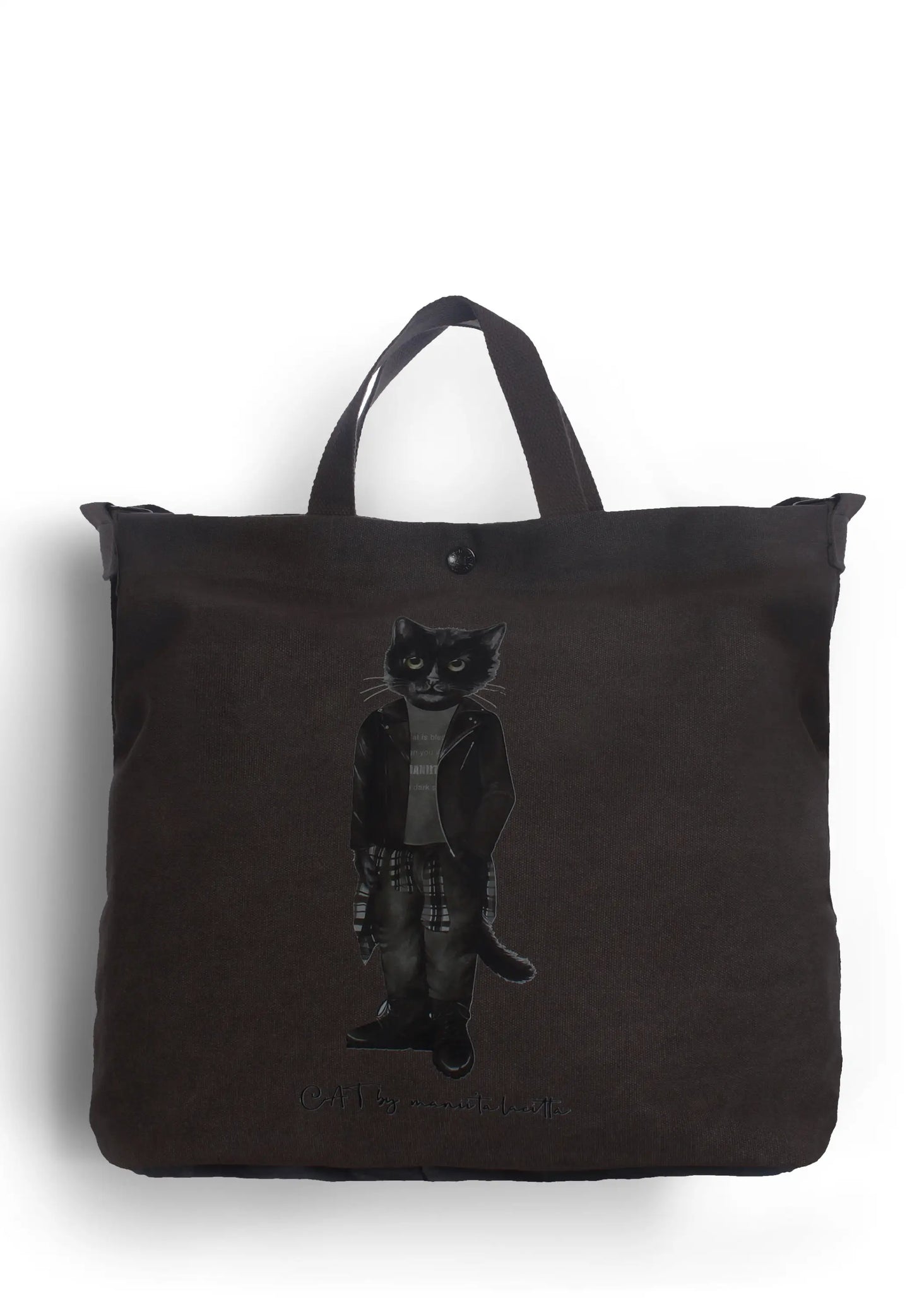 Shopper grey with rocker cat - Funny Cat | For Cat Lovers | CAT by maniita lacitta