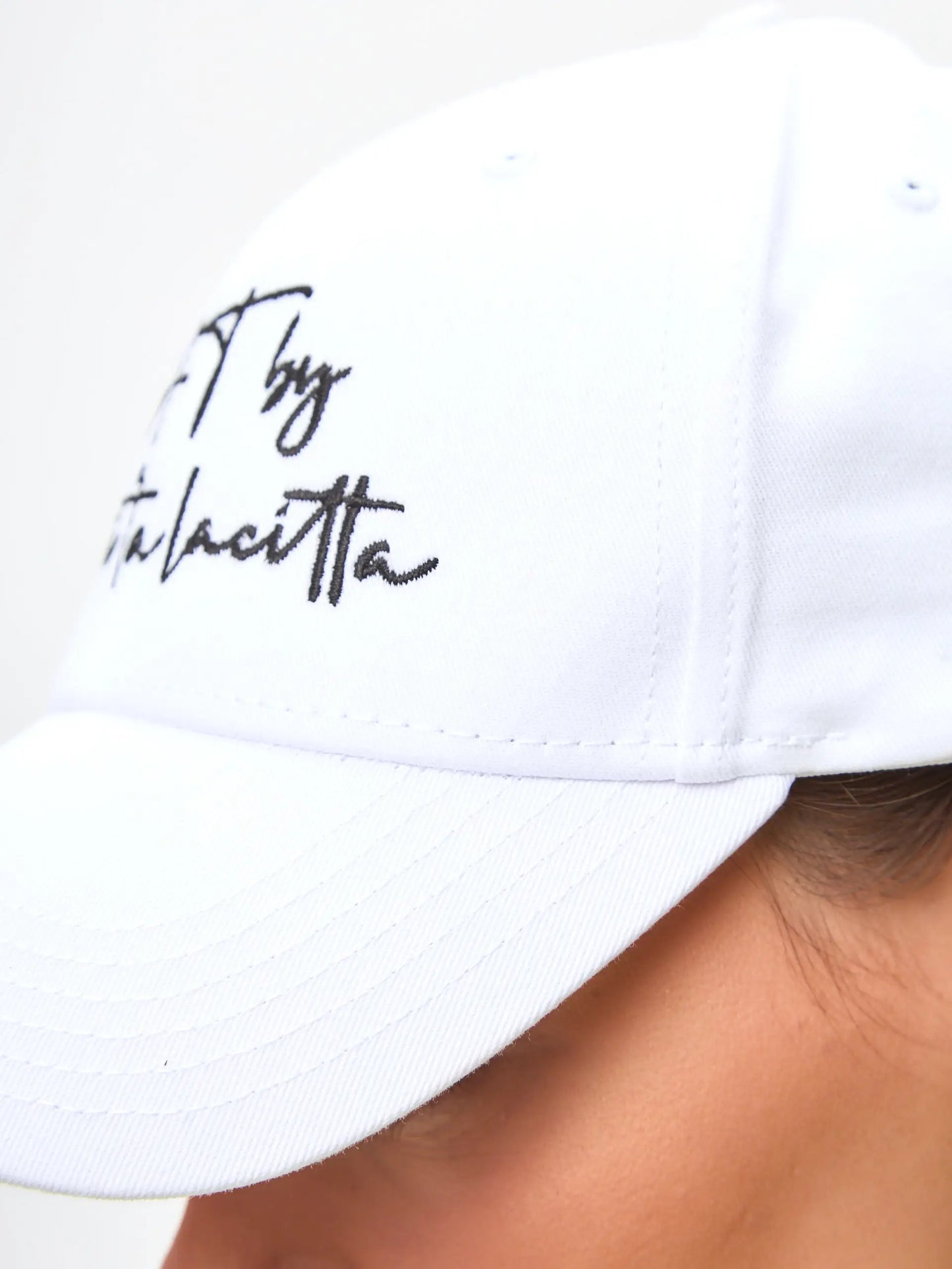White cap with logo cat - Funny Cat | For Cat Lovers | CAT by maniita lacitta