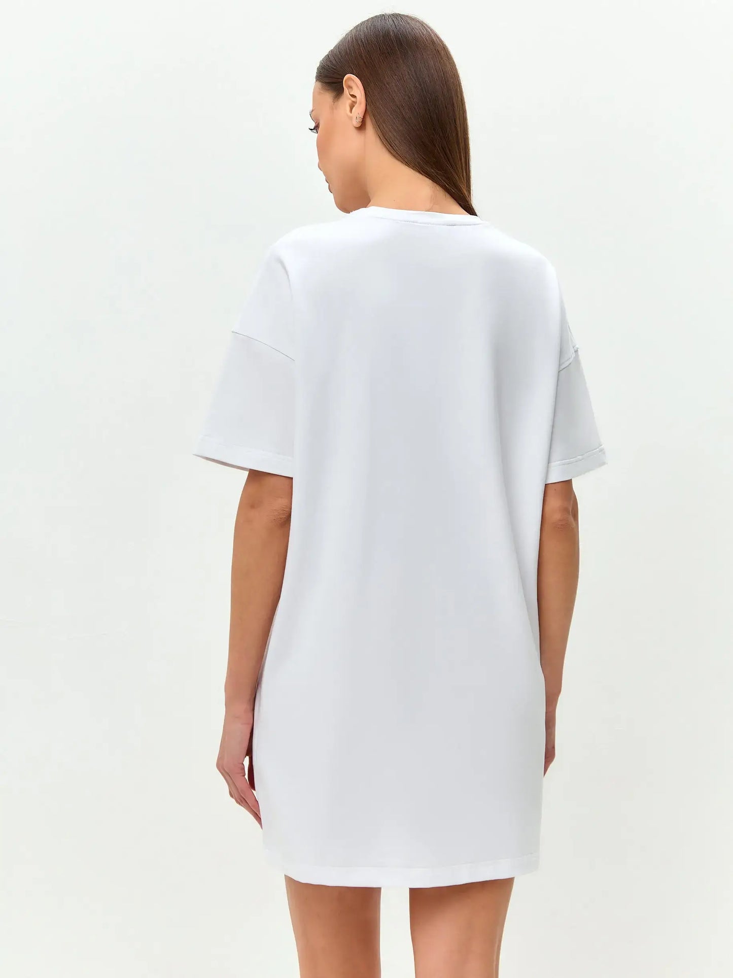 White oversized t-shirt pajamas cat - Funny Cat Loungewear | For Cat Lovers | CAT by maniita lacitta