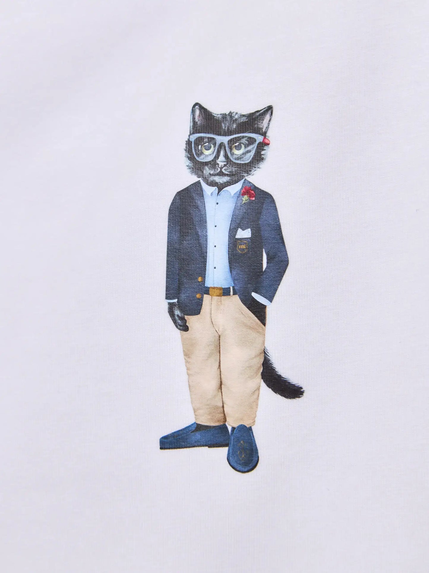 White Printed T-shirt REGATTA CAT - T-shirt