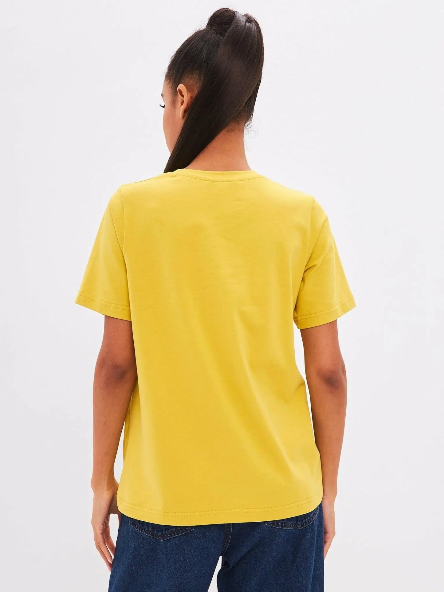 Yellow printed t-shirt sport casual cat - Funny Cat T-shirt | For Cat Lovers | CAT by maniita lacitta