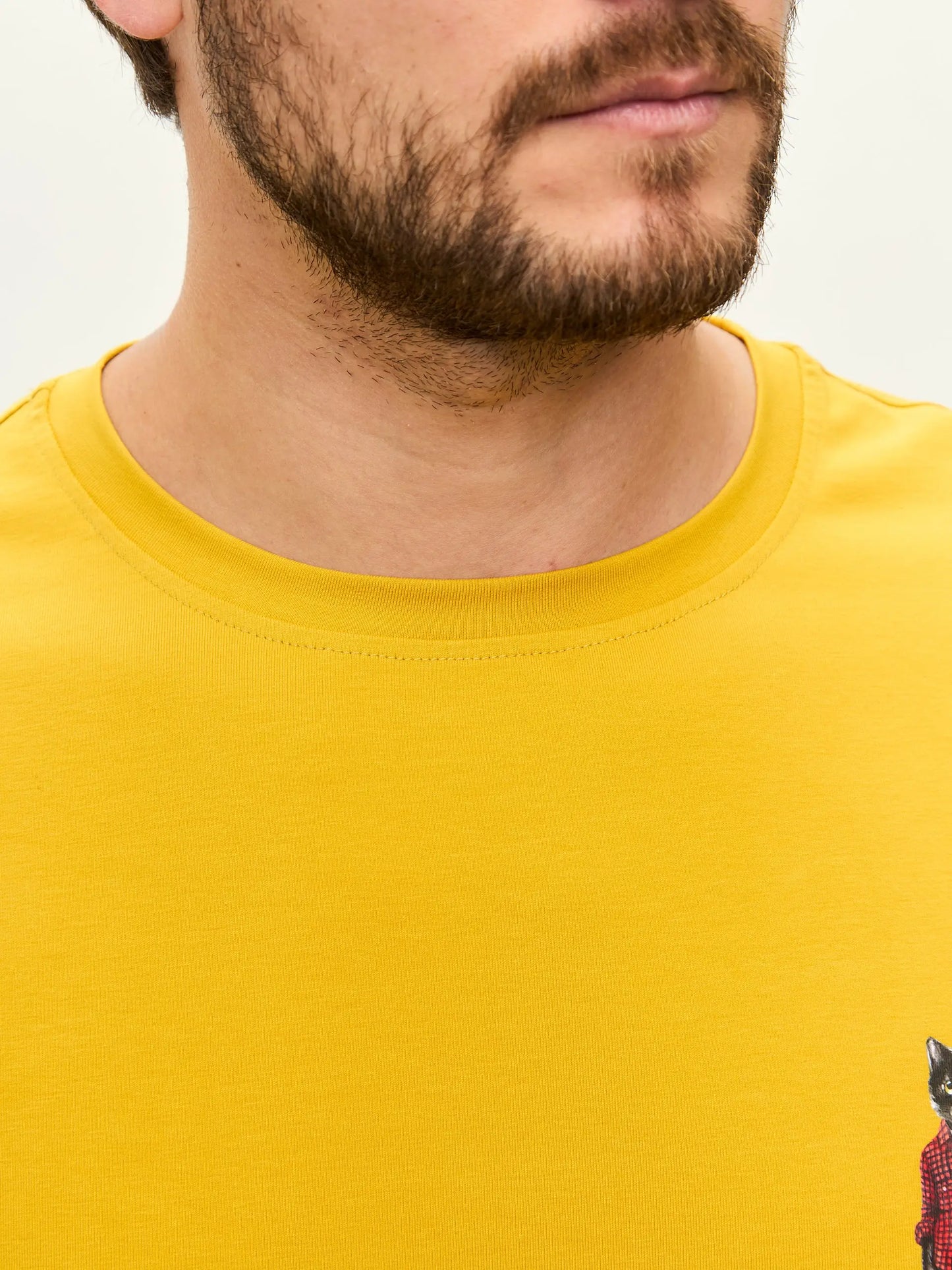 Yellow t-shirt country cat - Funny Cat T-shirt | For Cat Lovers | CAT by maniita lacitta