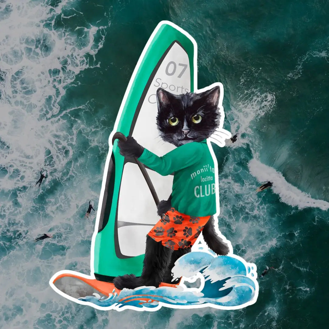 Surfer Cat | CAT by maniita lacitta