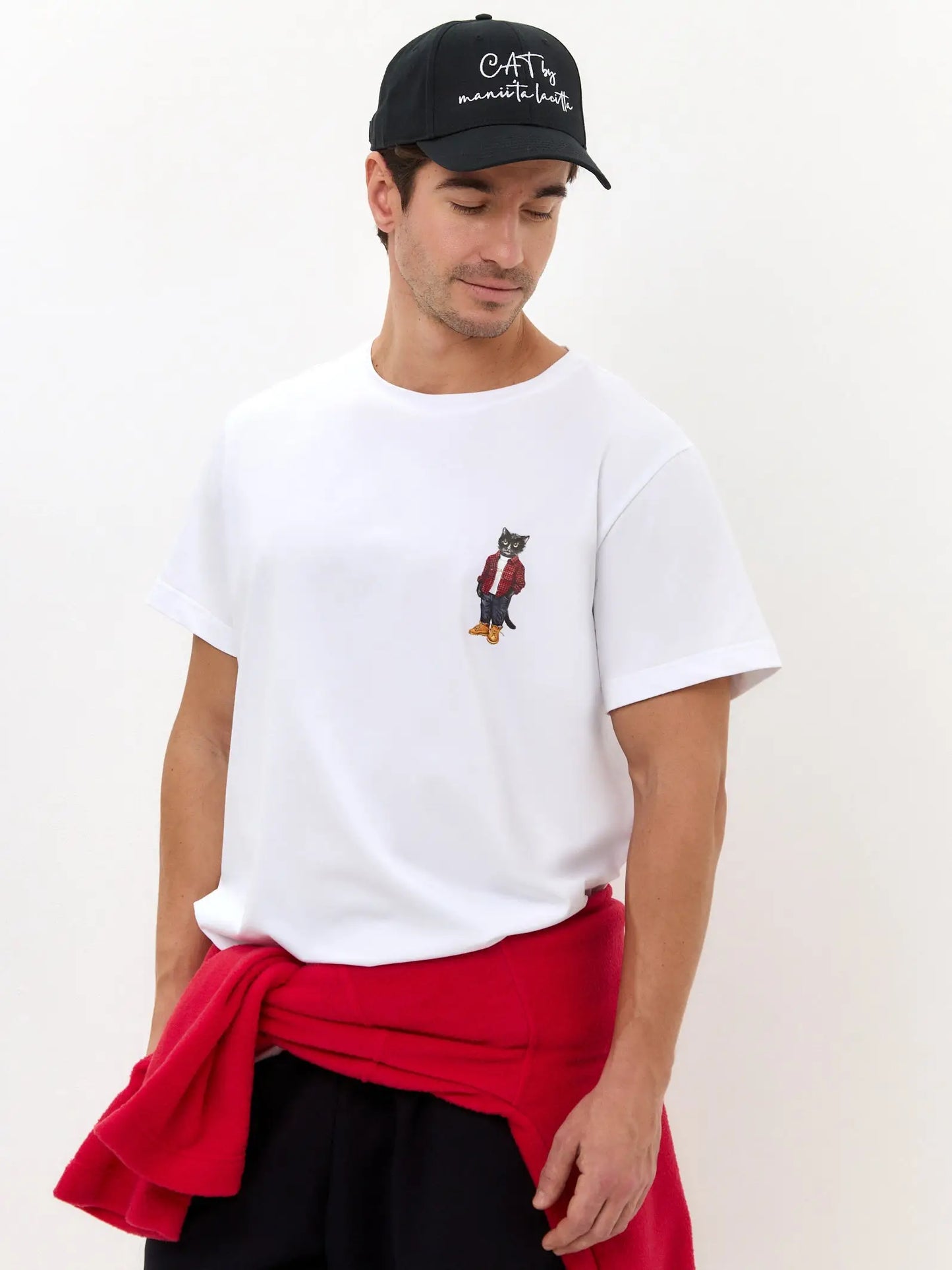 Black cap with logo cat - Funny Cat | For Cat Lovers | CAT by maniita lacitta