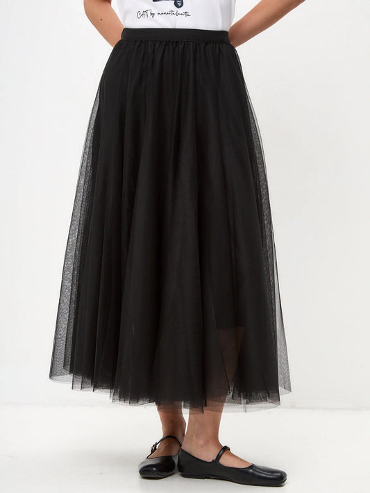 Black tulle skirt rocky - Funny Cat Bottom | For Cat Lovers | CAT by maniita lacitta