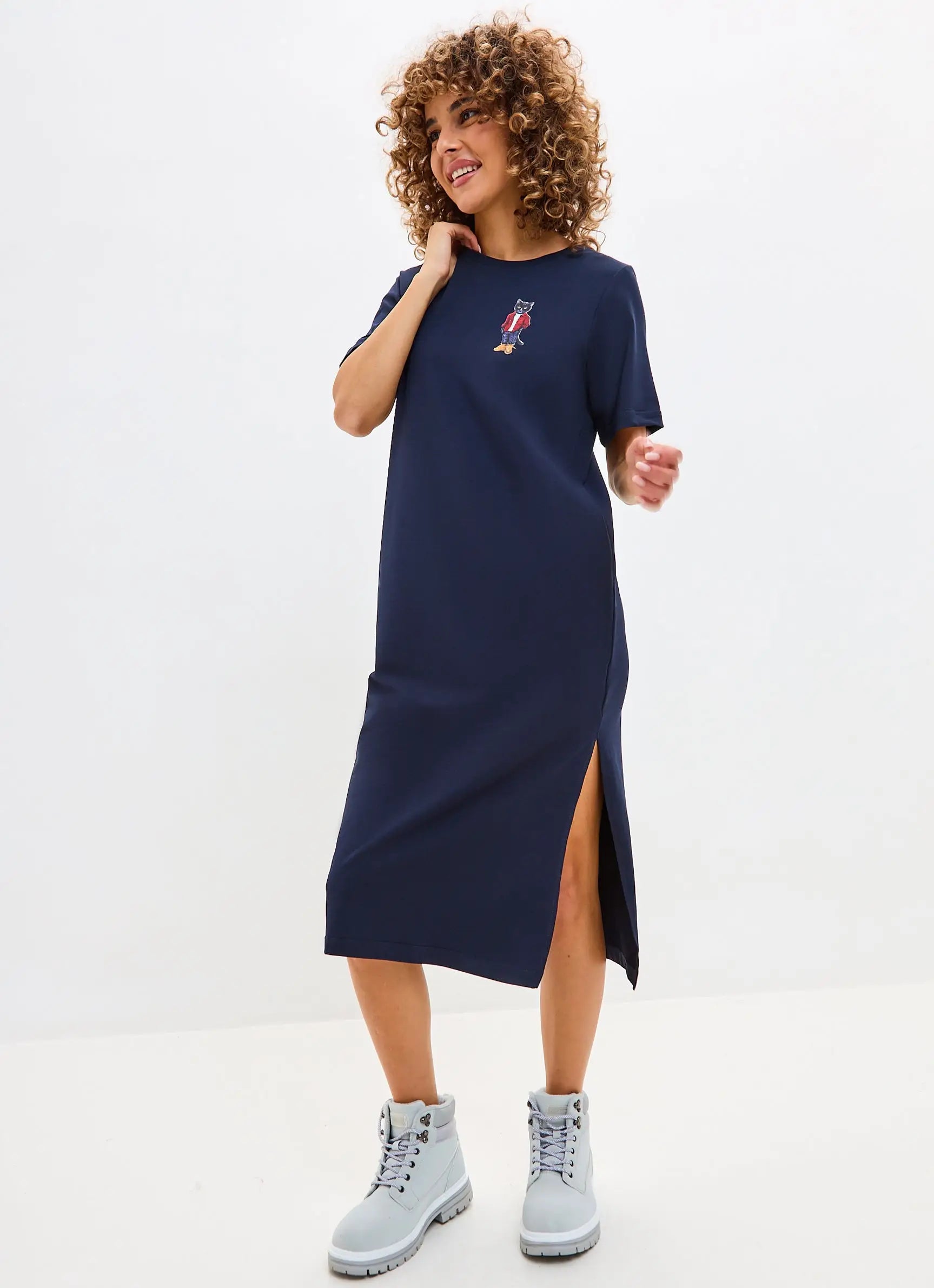 Blue dress country cat - Funny Cat Dress | For Cat Lovers | CAT by maniita lacitta