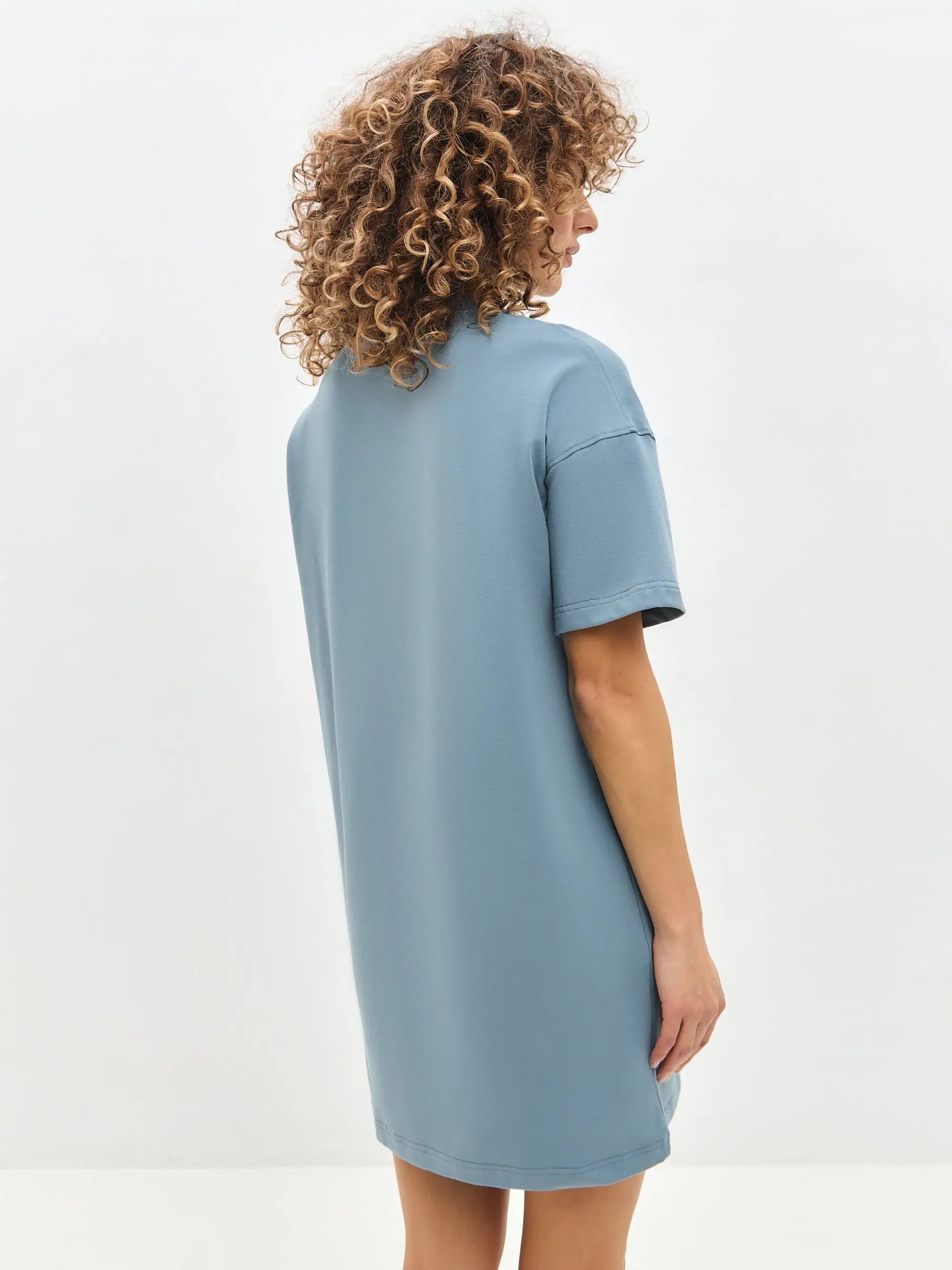 Blue oversized t-shirt spa cat - Funny Cat Loungewear | For Cat Lovers | CAT by maniita lacitta