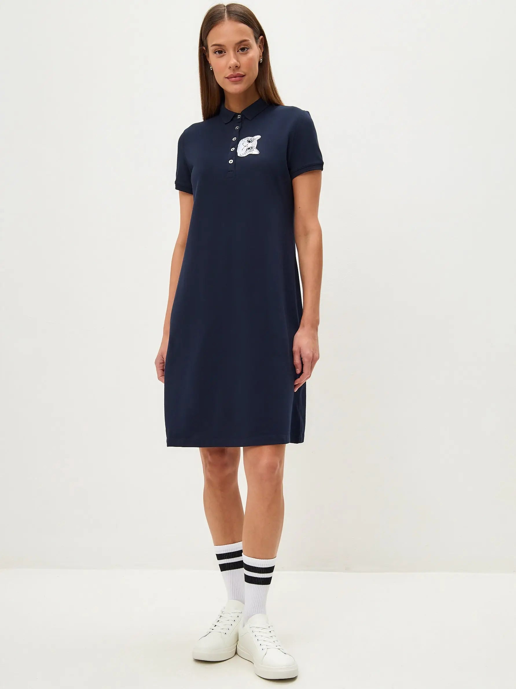 Blue Polo Dress CAT - Polo t-shirt & dress
