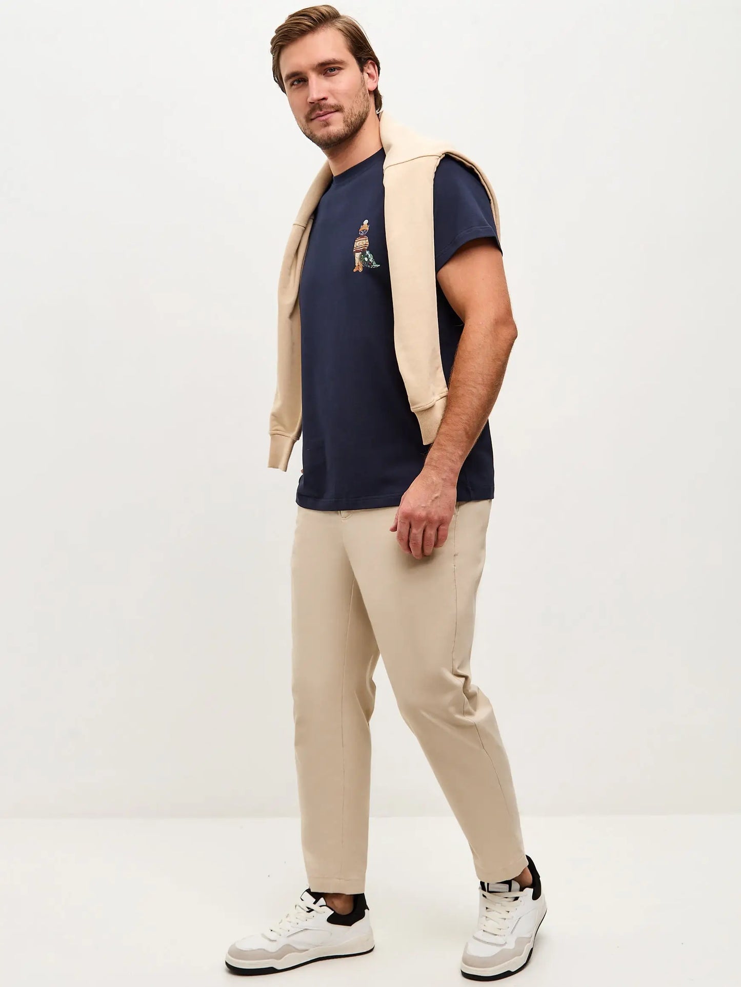 Blue t-shirt christmas cat - Funny Cat T-shirt | For Cat Lovers | CAT by maniita lacitta