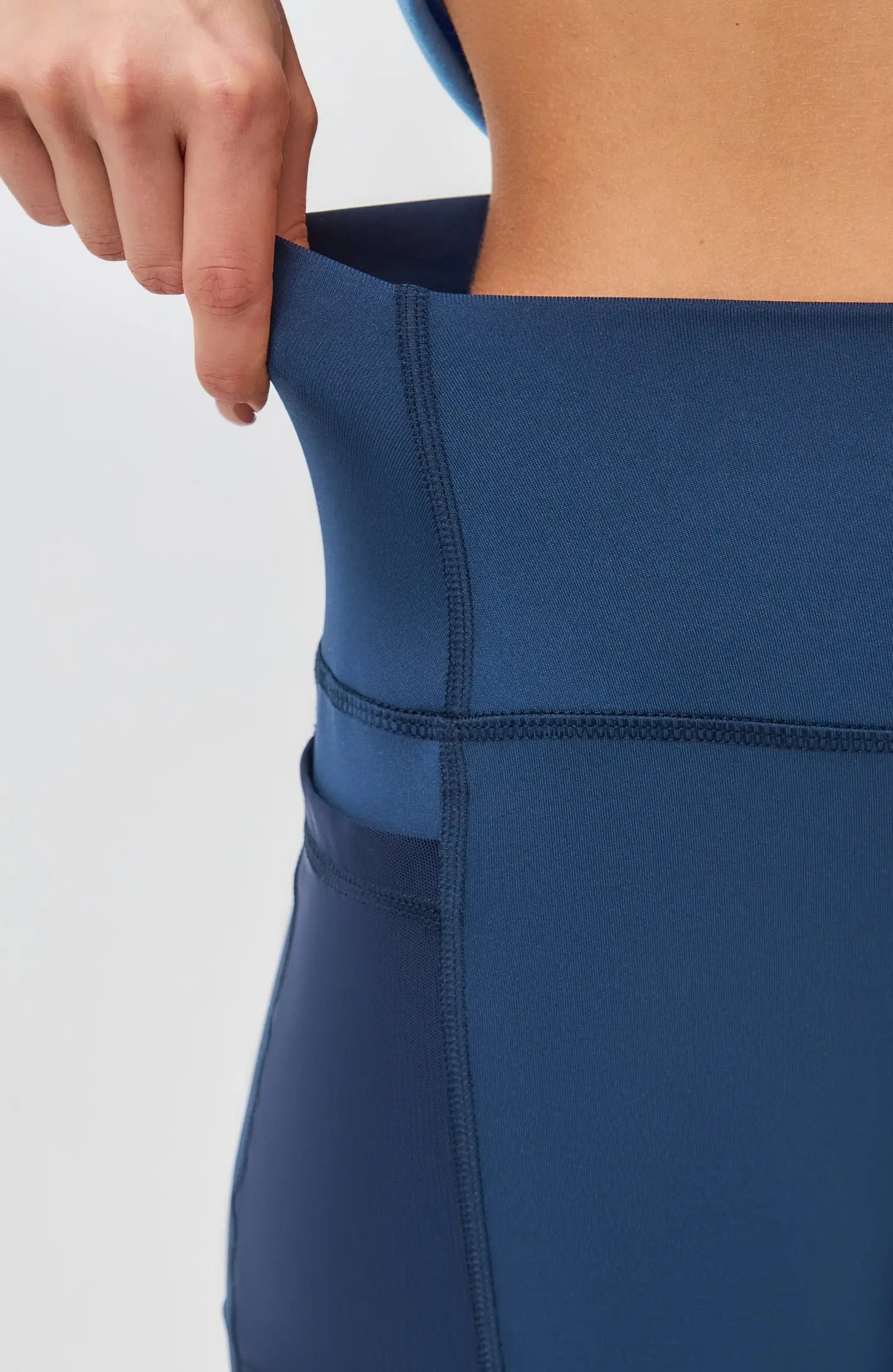 Blue women’s sport shorts - Funny Cat Bottom | For Cat Lovers | CAT by maniita lacitta
