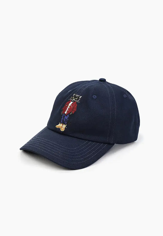 Cap navy with country cat - Funny Cat | For Cat Lovers | CAT by maniita lacitta