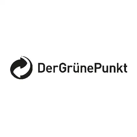 Der grüne punkt logo with circular arrow design.
