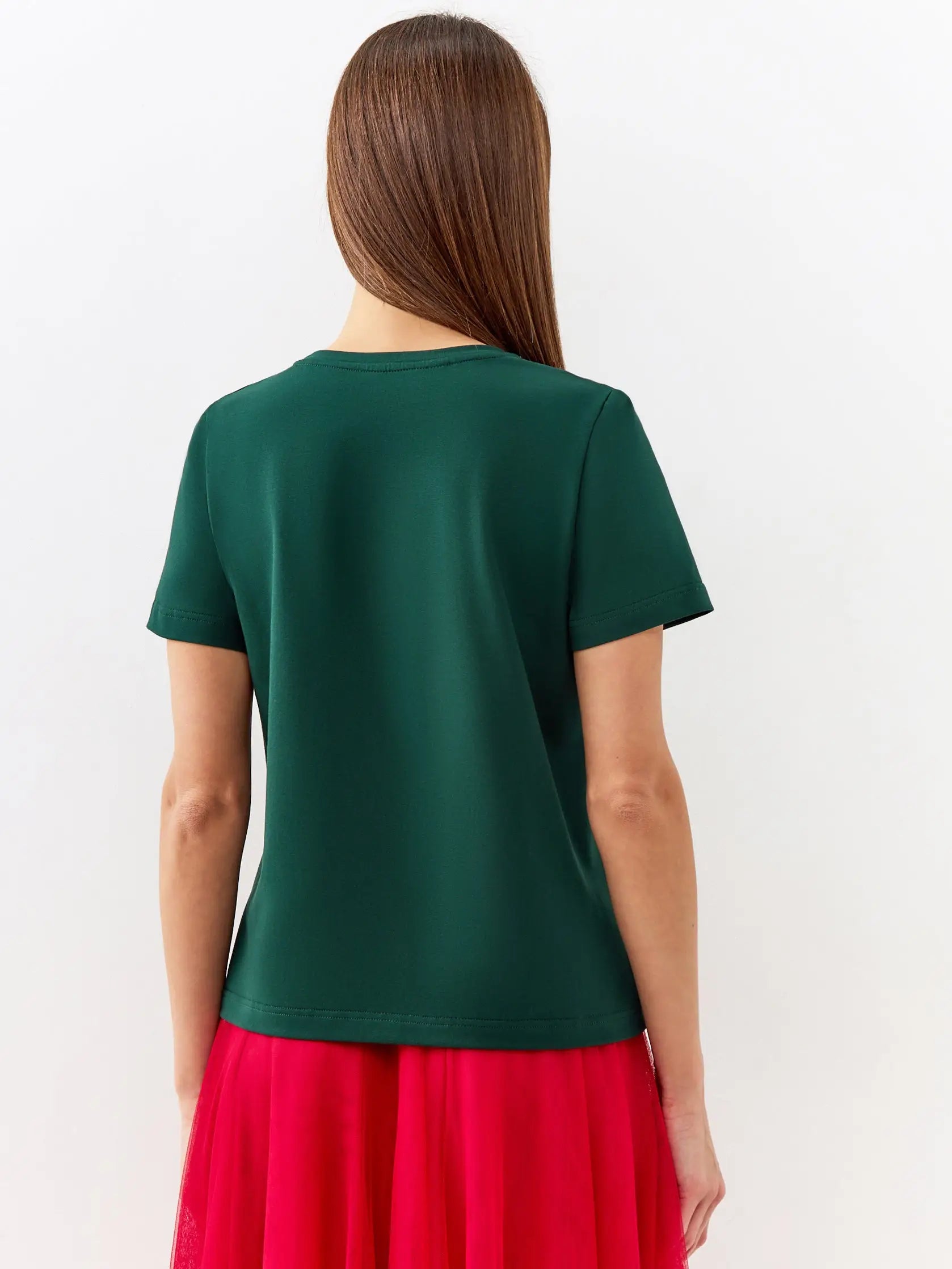 Green t-shirt new year cat - Funny Cat T-shirt | For Cat Lovers | CAT by maniita lacitta