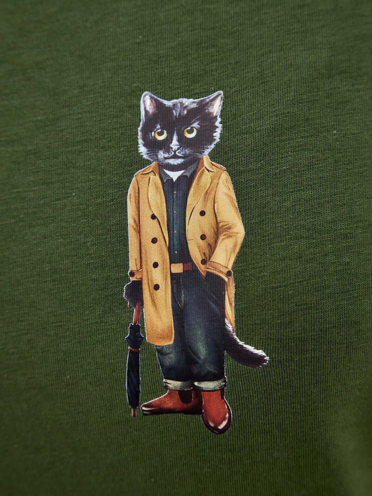 Olive dress trench coat cat - Funny Cat Dress | For Cat Lovers | CAT by maniita lacitta