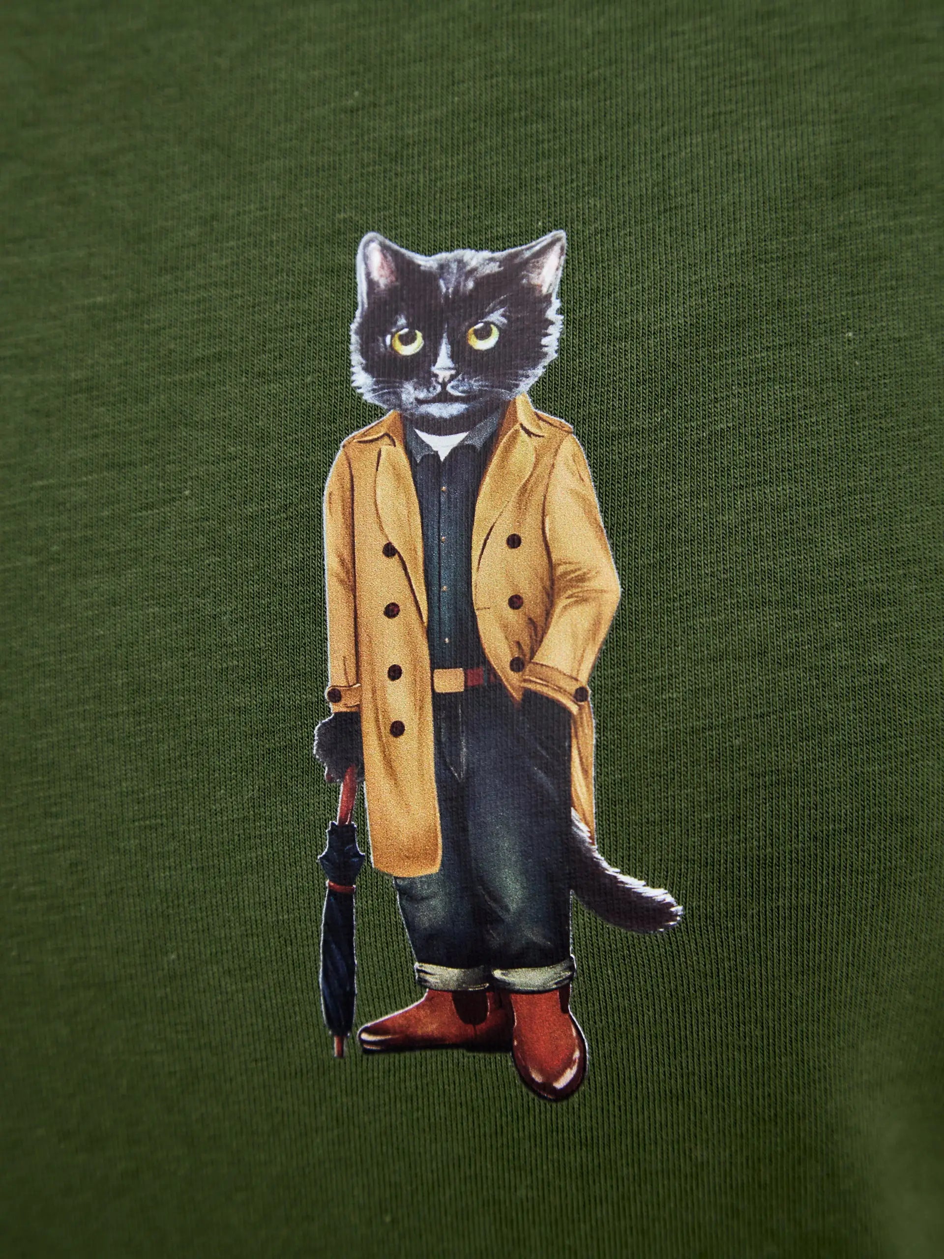 Olive dress trench coat cat - Funny Cat Dress | For Cat Lovers | CAT by maniita lacitta