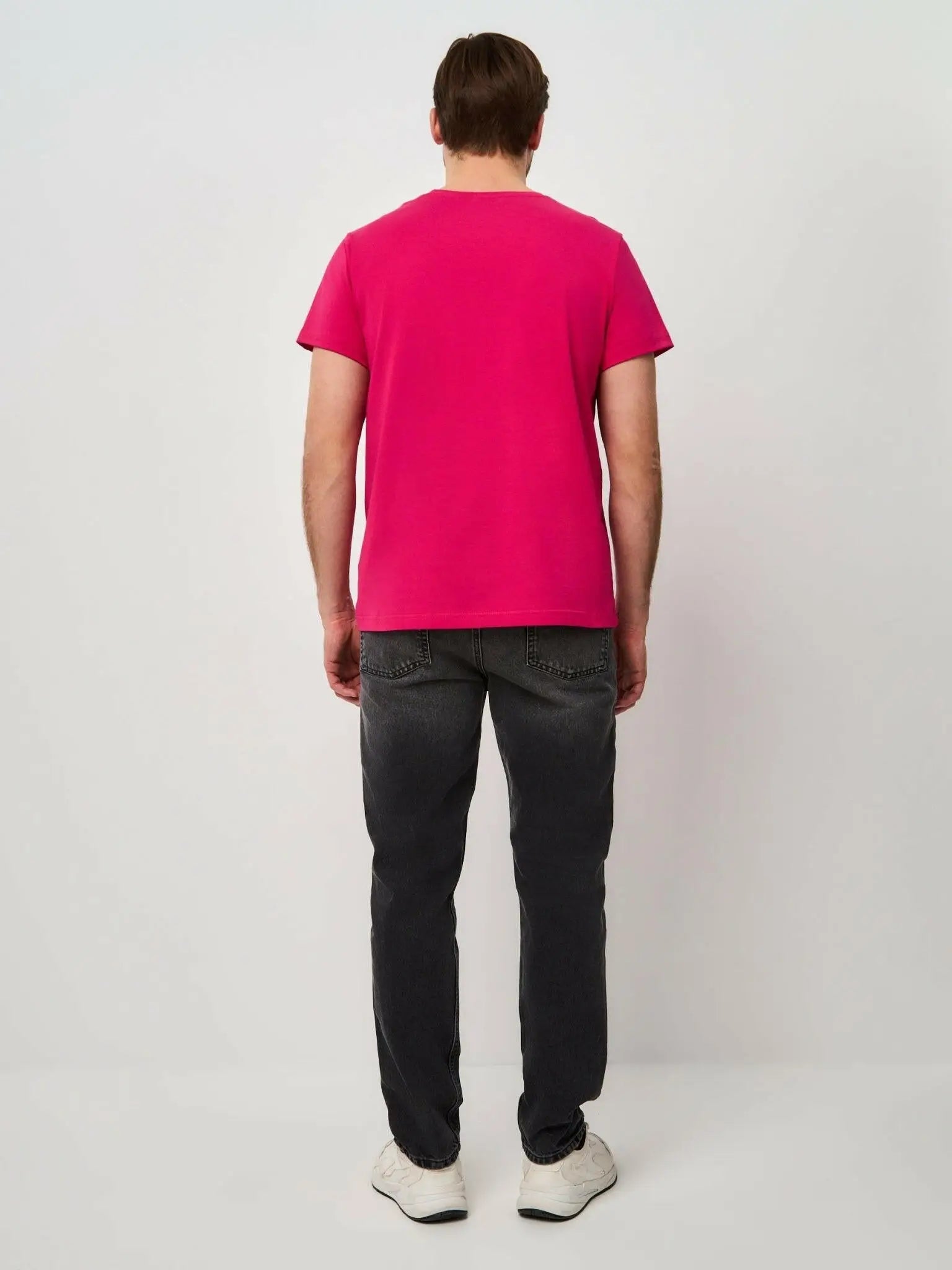 Pink printed t-shirt minimalist cat - Funny Cat T-shirt | For Cat Lovers | CAT by maniita lacitta