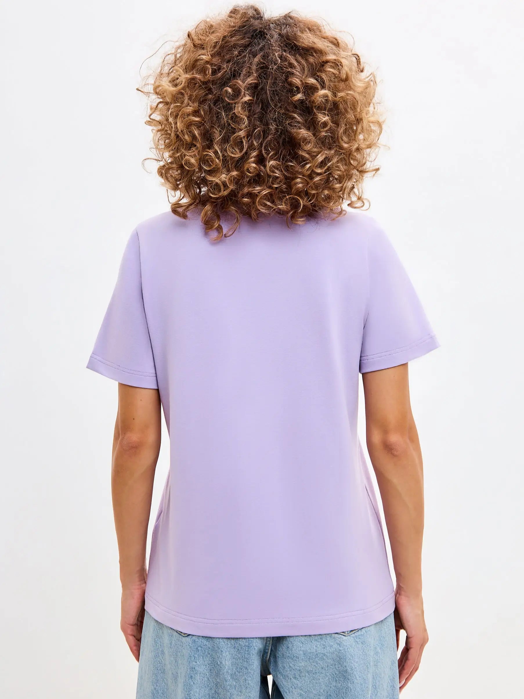 Purple t-shirt walking cat - Funny Cat T-shirt | For Cat Lovers | CAT by maniita lacitta