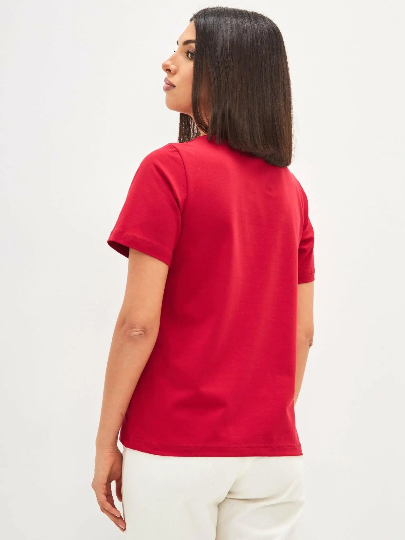 Red printed t-shirt mariner cat - Funny Cat T-shirt | For Cat Lovers | CAT by maniita lacitta
