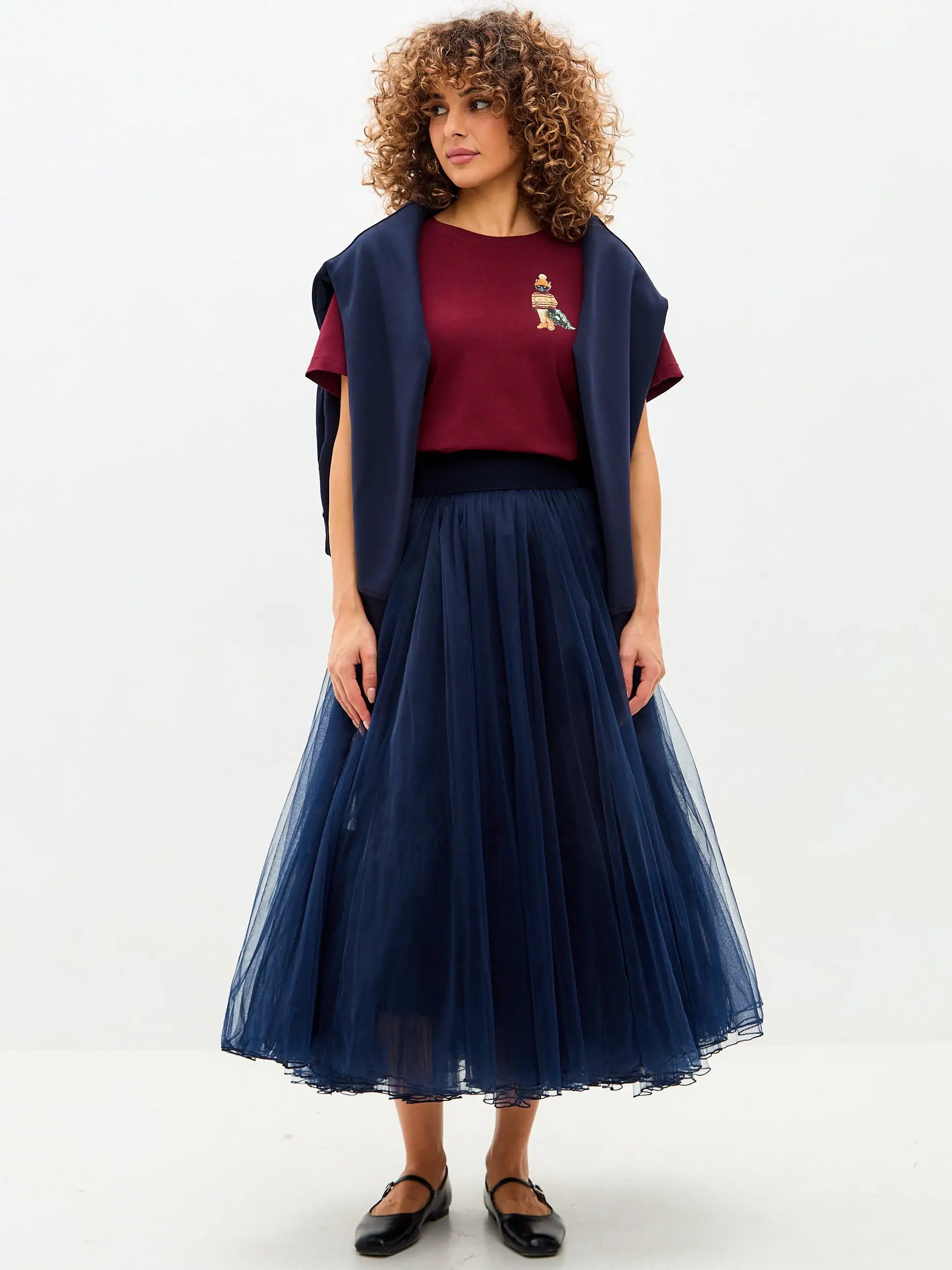 Red t-shirt christmas cat - Funny Cat T-shirt | For Cat Lovers | CAT by maniita lacitta