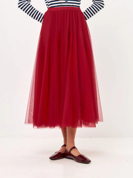 Red tulle skirt rocky - Funny Cat Bottom | For Cat Lovers | CAT by maniita lacitta