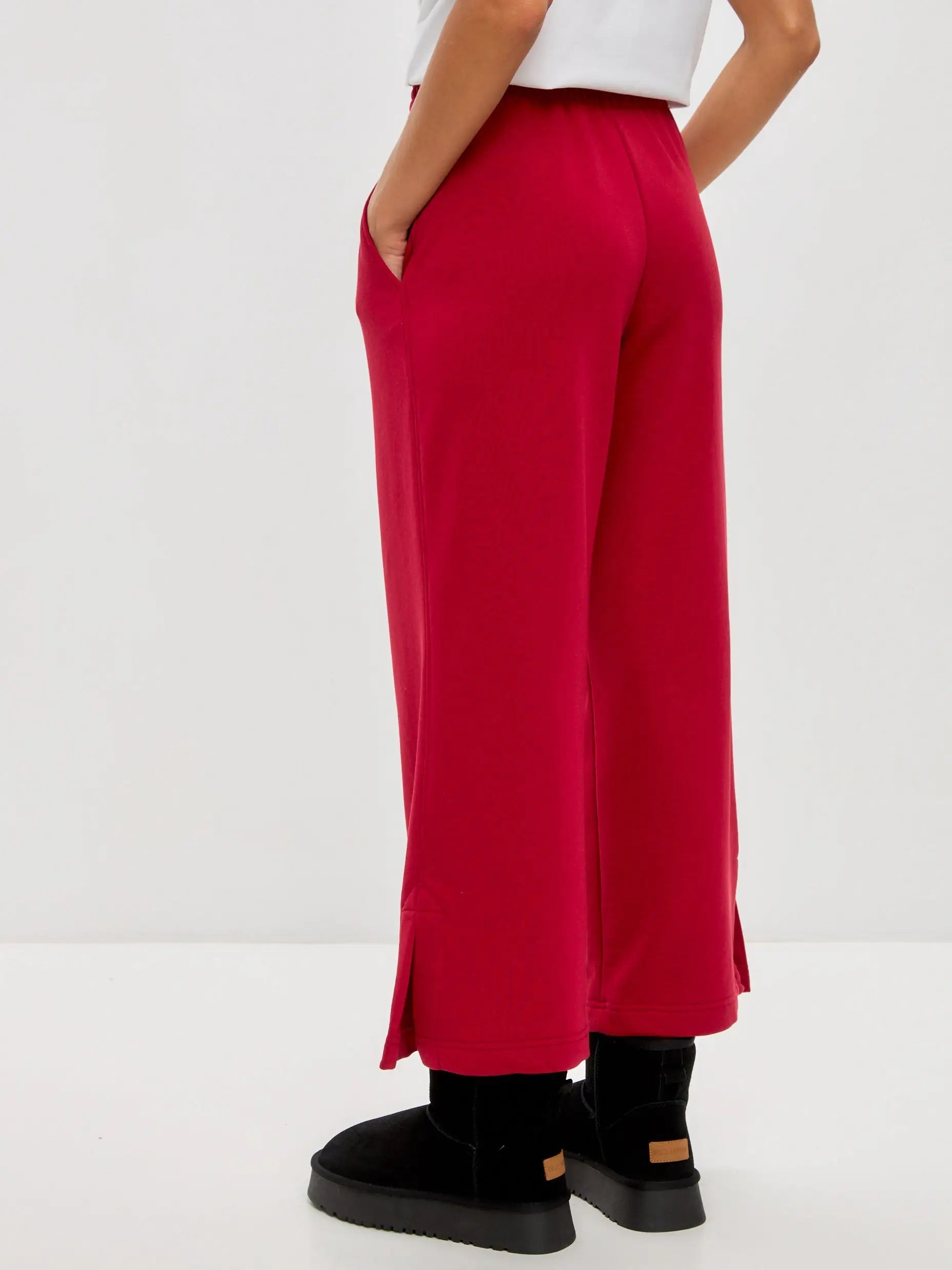 Red women’s culottes - Funny Cat Bottom | For Cat Lovers | CAT by maniita lacitta