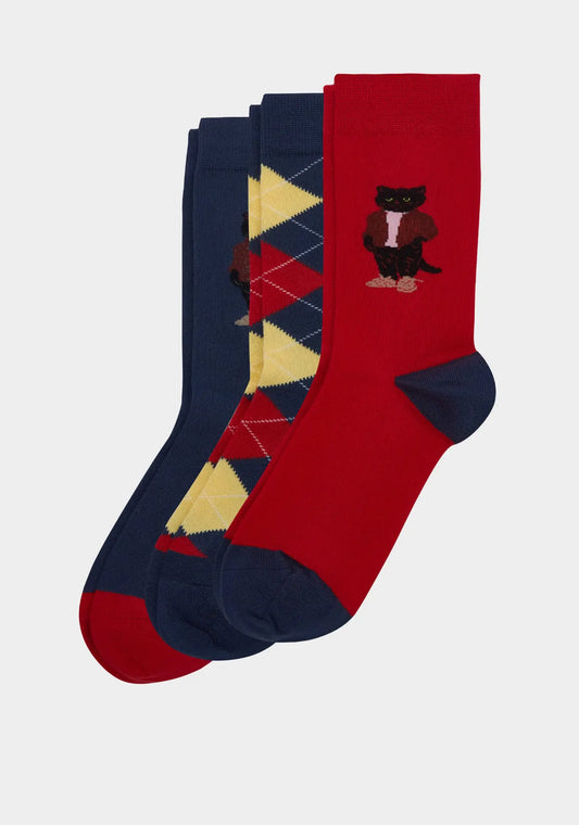 Set of socks country cat - Funny Cat | For Cat Lovers | CAT by maniita lacitta