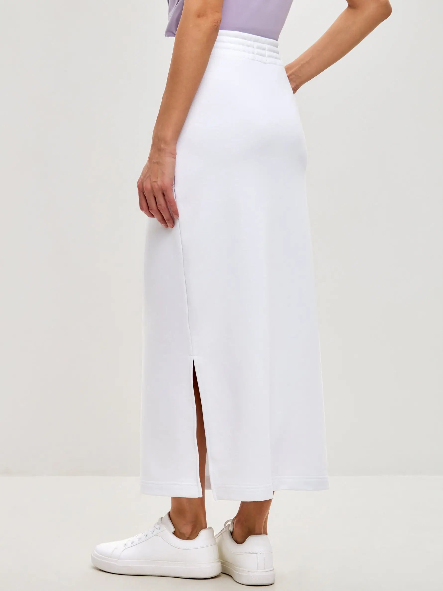 White women’s skirt - Funny Cat Bottom | For Cat Lovers | CAT by maniita lacitta