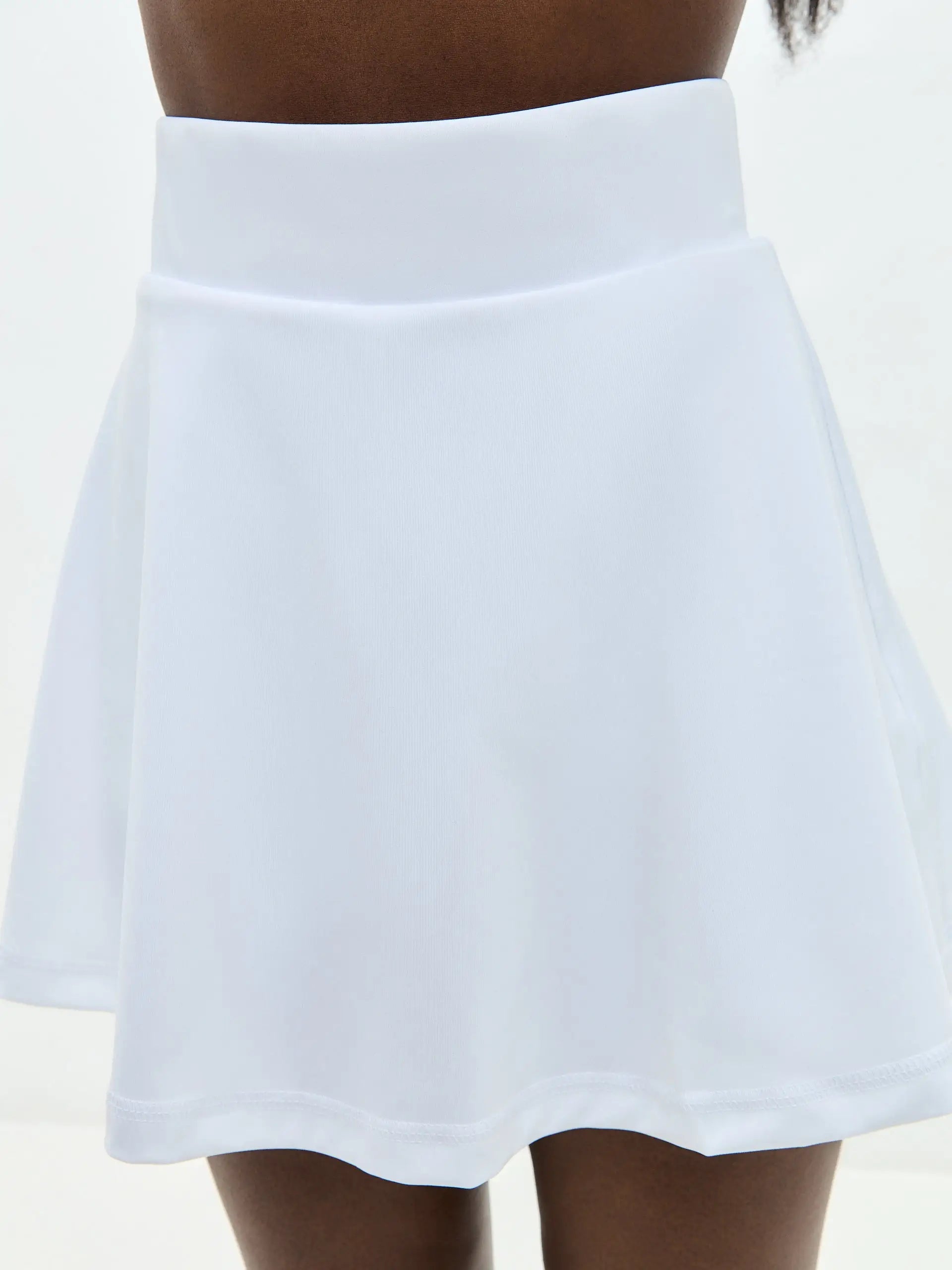 White women’s sport skorts - Funny Cat Bottom | For Cat Lovers | CAT by maniita lacitta