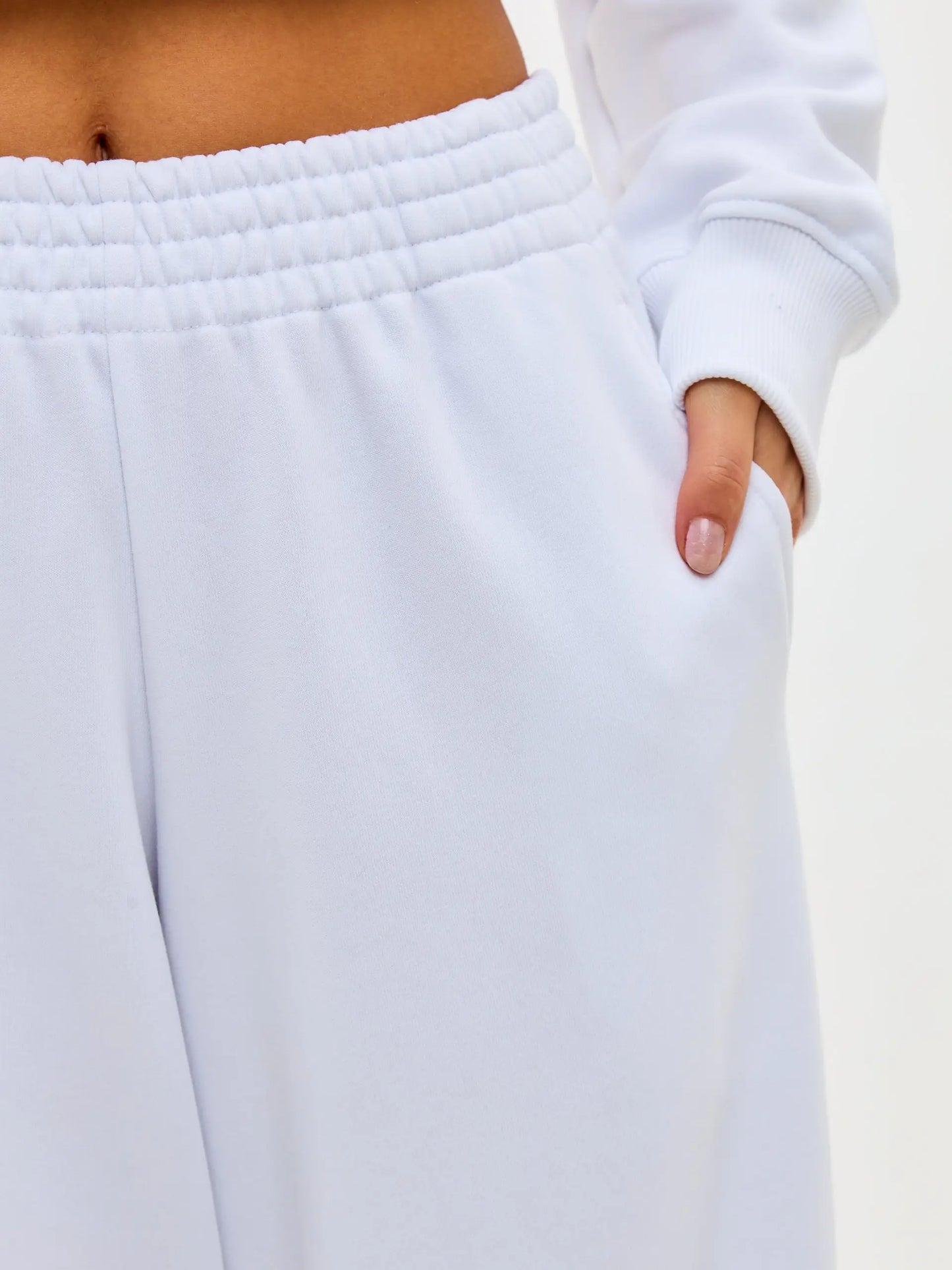 White women’s sweatpants - Funny Cat Bottom | For Cat Lovers | CAT by maniita lacitta